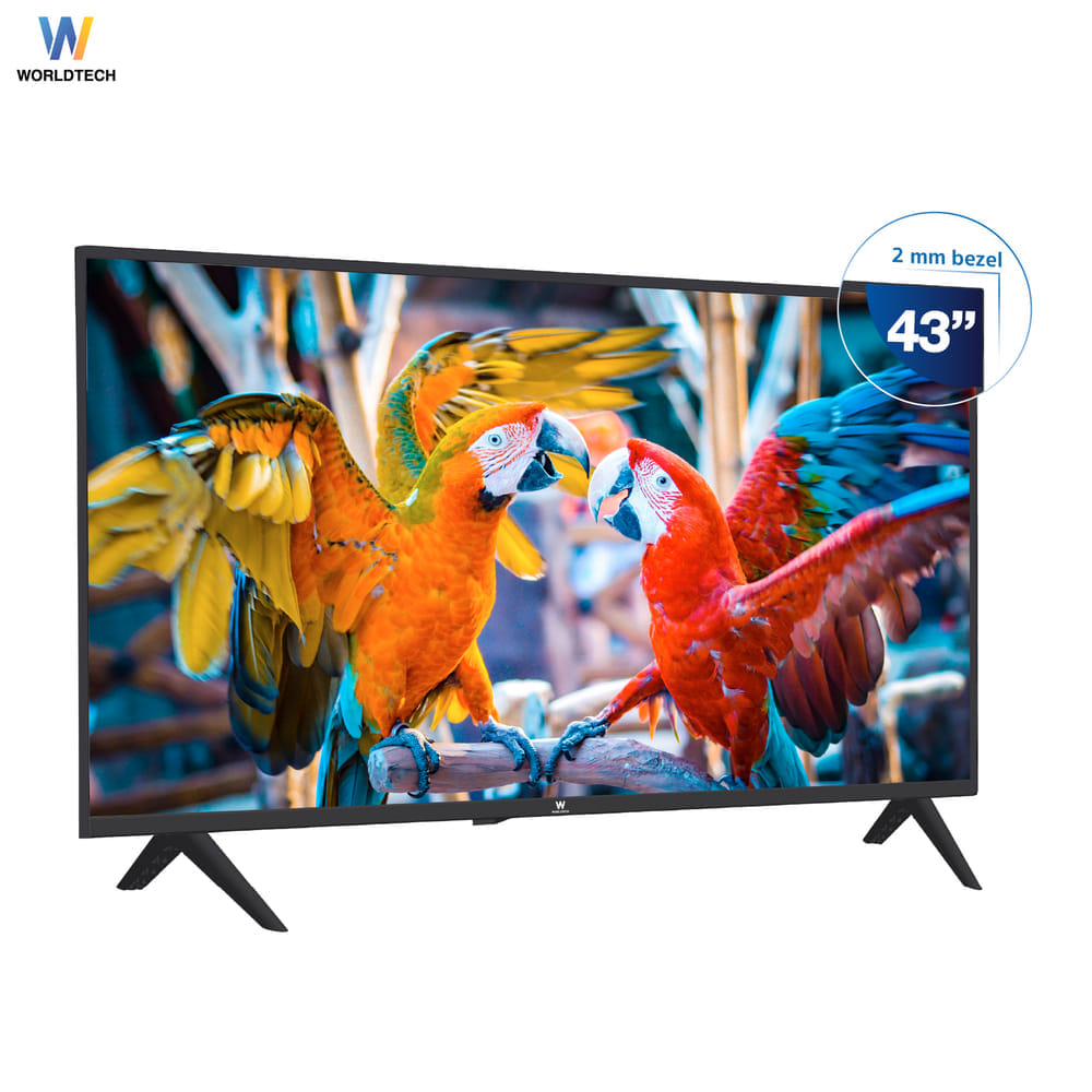 แอลอีดีทีวี 43 นิ้ว Smart WORLDTECH รุ่น WTTVSM43FHD210000A